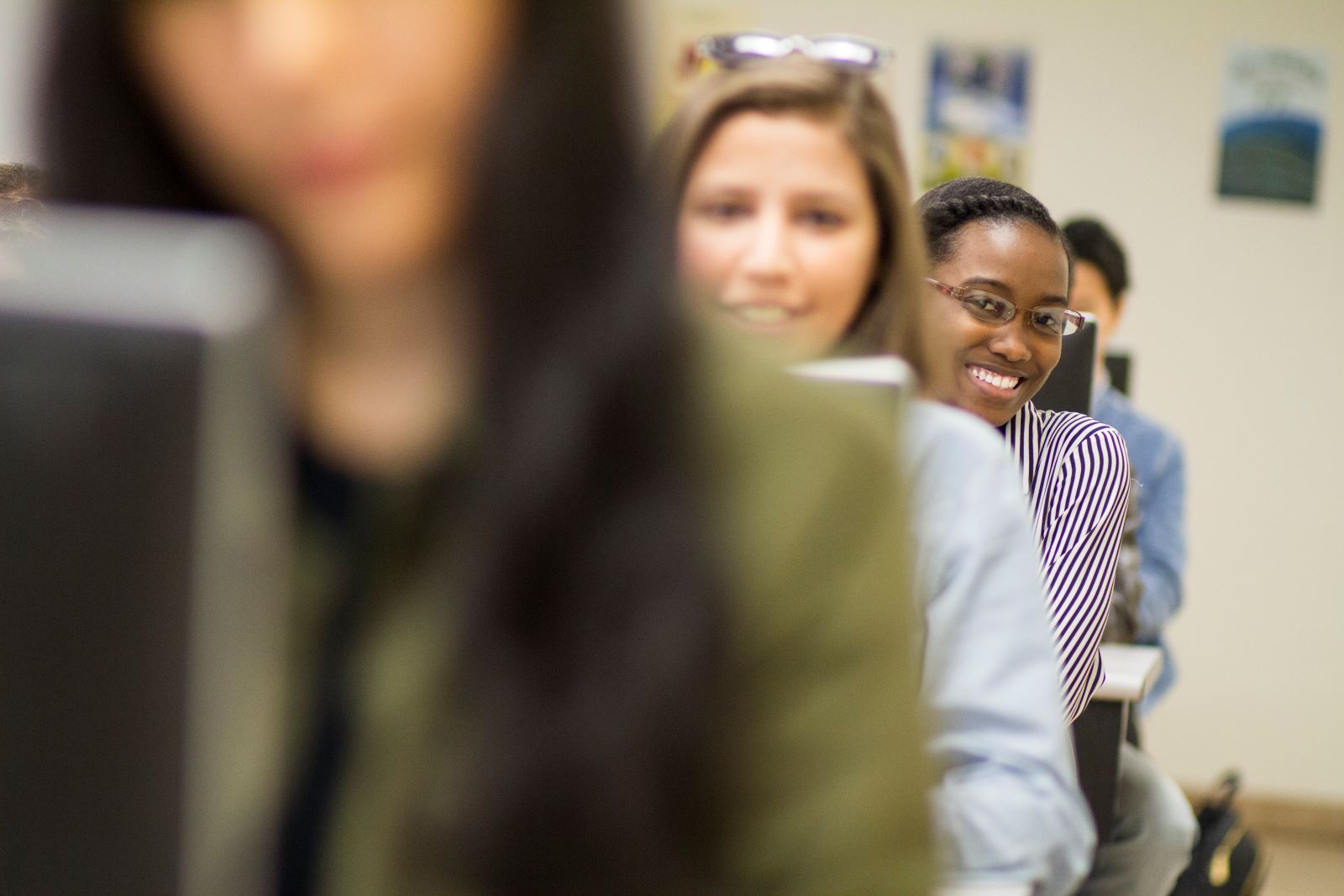 students in classroom