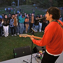 Photo of a concert at arbofest