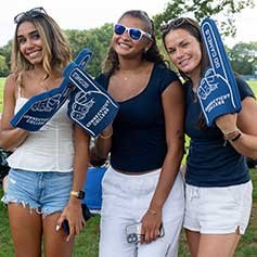 Photo of the women's soccer game