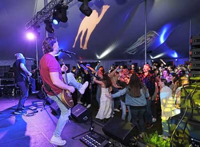 Photo of reunion concert