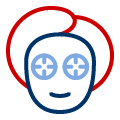 person at spa icon