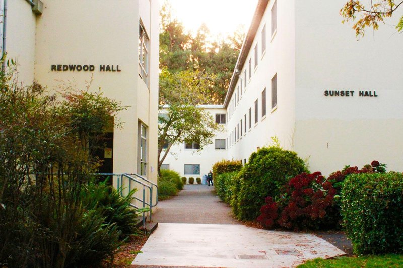 Photo off resident halls