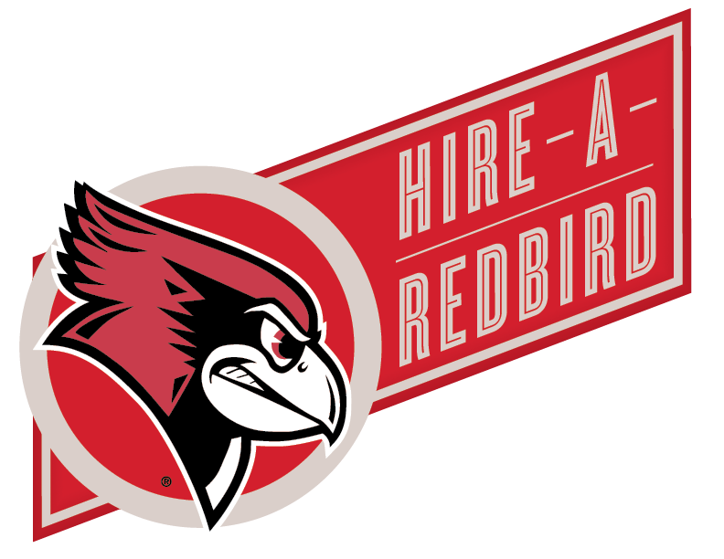 Hire a Redbird logo