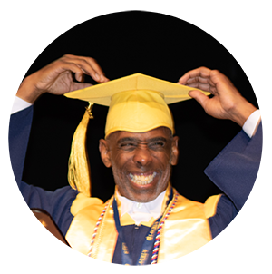 de andre Armstrong alumni spotlight icon