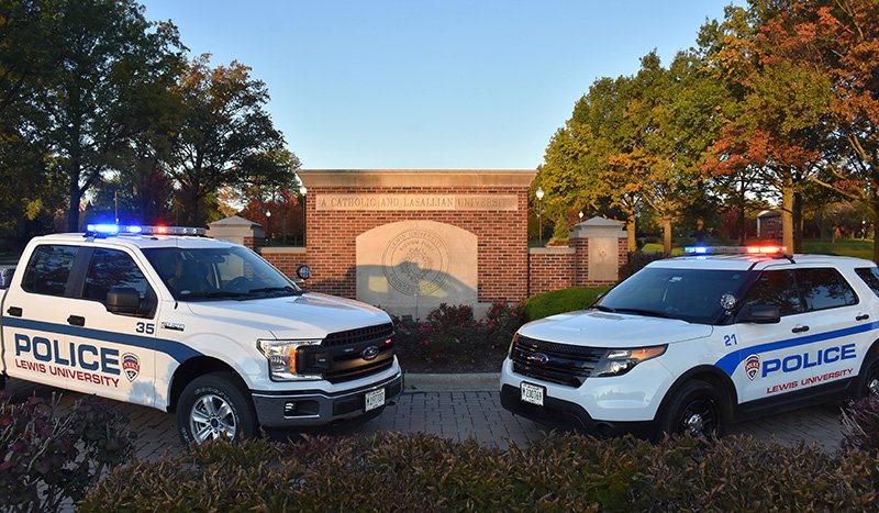 Lewis Police Squad Vehicles