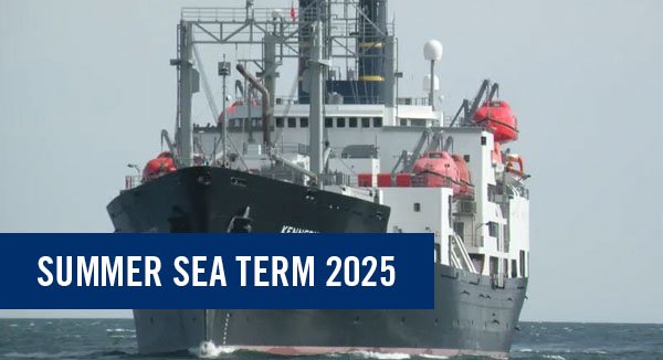 The 2025 Summer Sea Term
