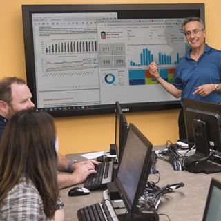 NIU Staff in meeting