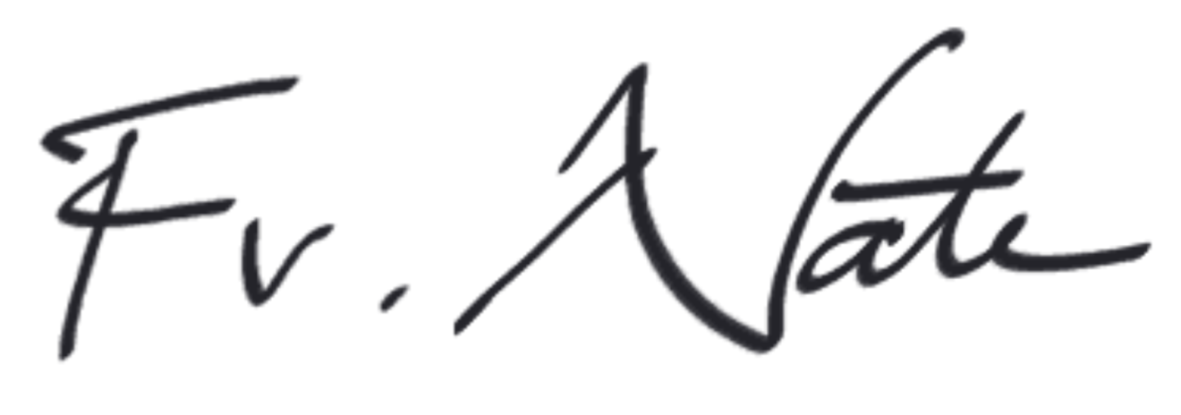 Fr. Nate signature