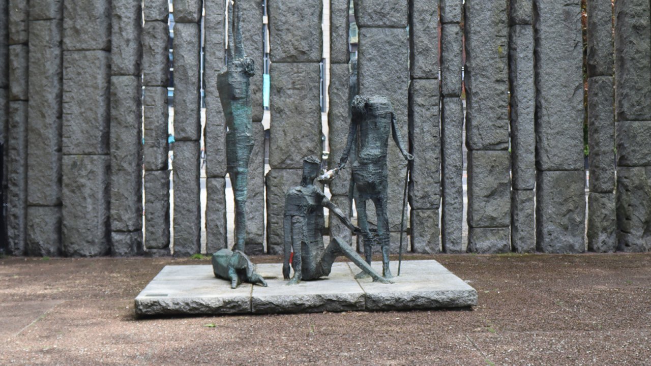 Great Famine Memorial Statue