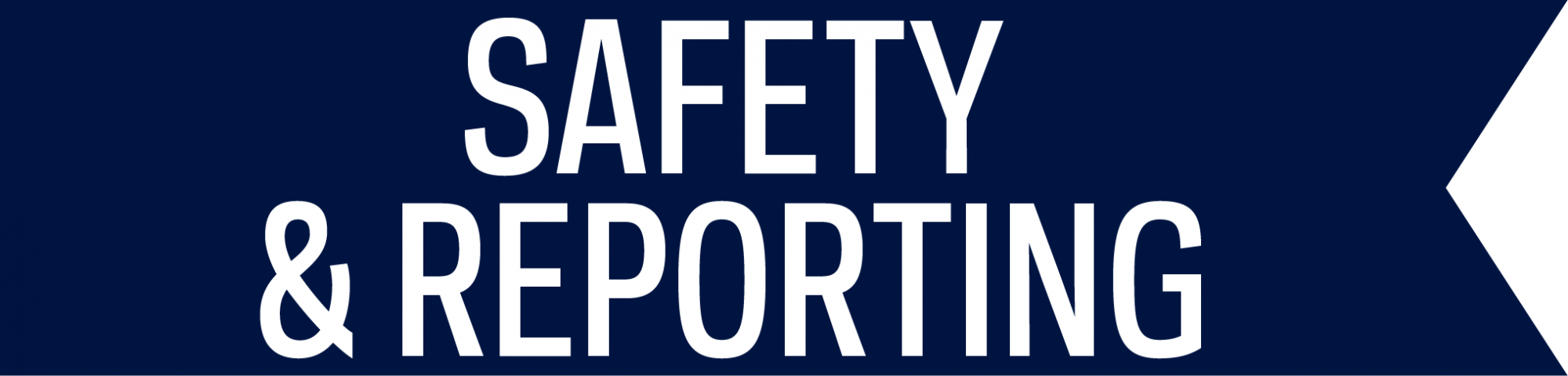 Safety and Reporting