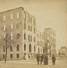 Main Building after the fire