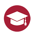 Graduation cap icon