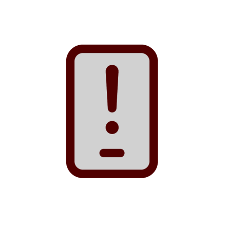 Mobile phone alert icon: Dial 911