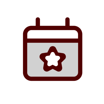 Calendar icon: Leave and Holidays