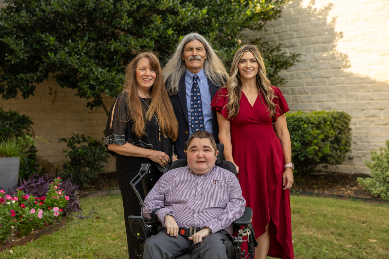 Kristen, David and Kyle Cox