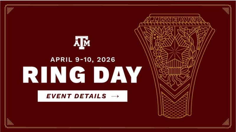 Ring Day April 9-10, 2026. Tap here for event detail.
