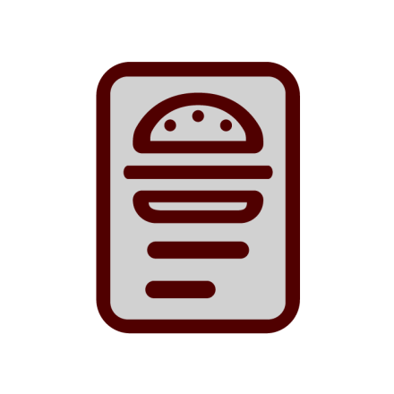 Menu icon: NSC Dining