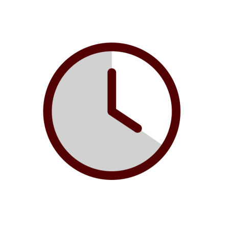 clock icon: hourly parking