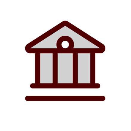 Academic building icon: Admissions