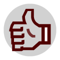 gig 'em thumb icon: Aggie traditions