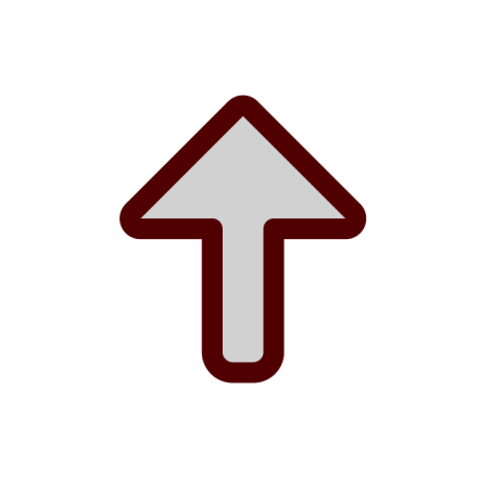 Arrow pointing up icon: Step In Stand Up