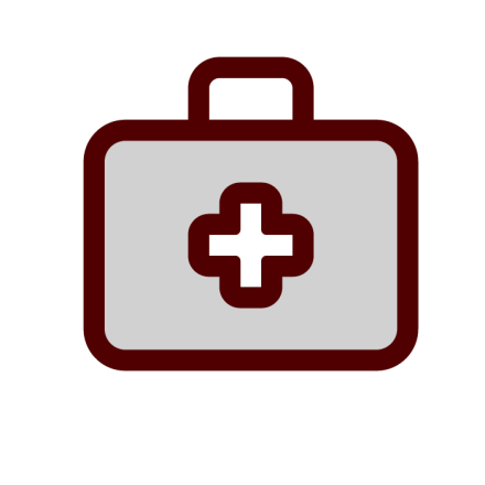 First-aid kit icon: Health