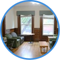 inside Beacon Street residence hall