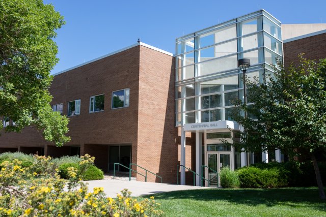 Entrance to Centennial Hall