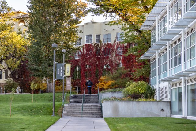 Stairway to Main Hall from Cragmor