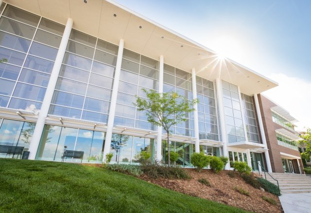 Entrance to Dwire Hall