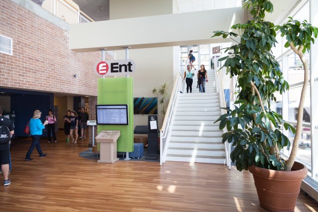 First floor entrance