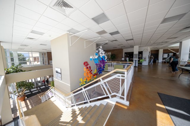 Second floor entrance