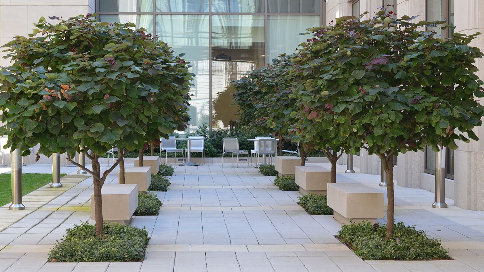 Hartford Times Building Courtyard Garden