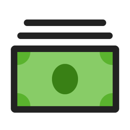 Graphic of money