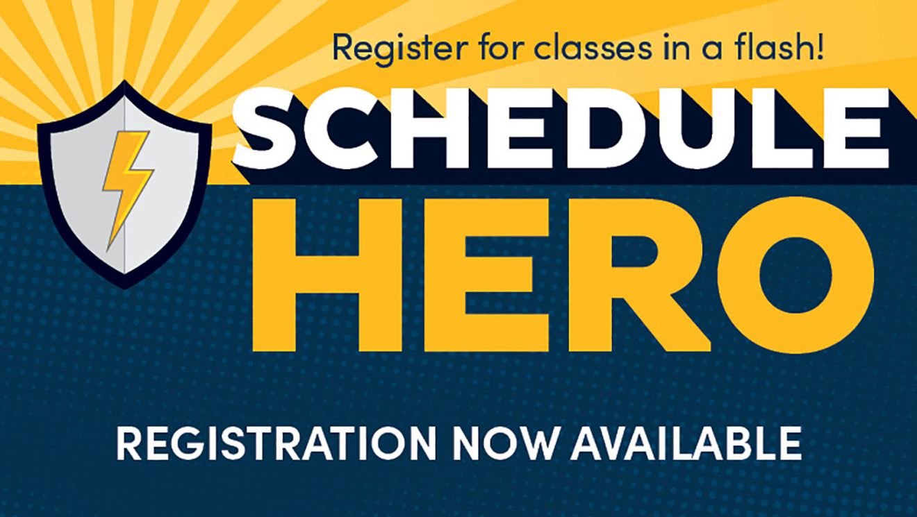 Schedule Hero Register for Classes in a Flash