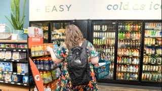 image of someone in a convenience store