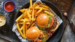 Image of burgers and fries