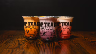 Image of three cups of boba tea