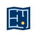 Indoor map diagram