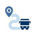 bus with route