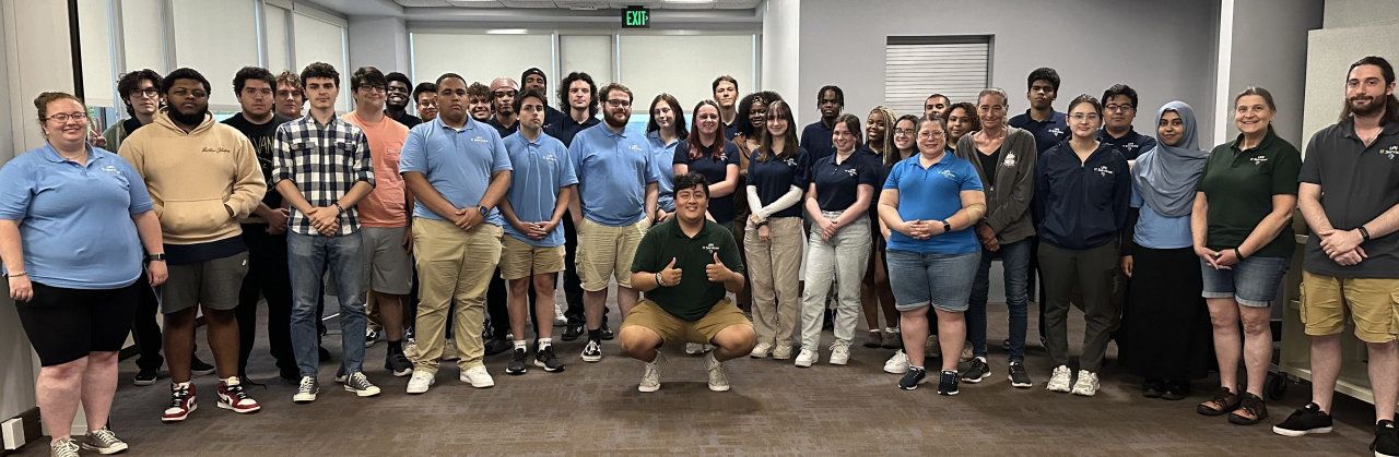 Photograph of a URI ITS Service Desk employees
