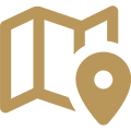 point on a map icon