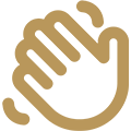 hand waving icon